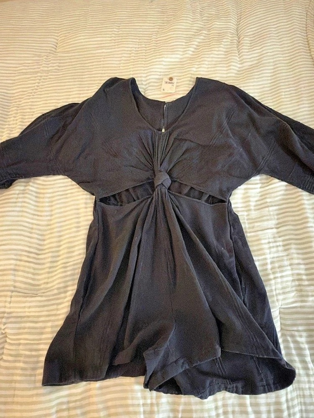 Free People Black Romper Size Medium NWT